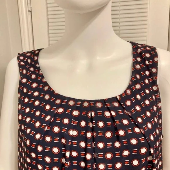 NWT APT. 9 Retro Polka Dot Sleeveless Dress Sz PXL - Picture 3 of 7
